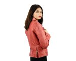 JL-01-153 Jumbo Leather WoMen Jacket Jacket#leatherjacket #leather #fashion #casualwear #womenfashion #bikerjacket#style#fashionwear#dow (6)