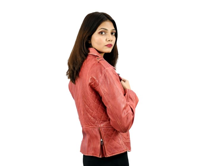 JL-01-153 Jumbo Leather WoMen Jacket Jacket#leatherjacket #leather #fashion #casualwear #womenfashion #bikerjacket#style#fashionwear#dow (6)