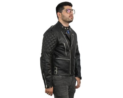 JL-015-30 Jumbo Leather MotorBike Jacket #wintercollection #winterfashion #winterclothing #puff #pufferjacket #motorbikejacket #moto (3)