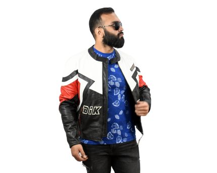 JL-017-32 Jumbo Leather MotorBike Jacket #wintercollection #winterfashion #winterclothing #puff #puff (3)