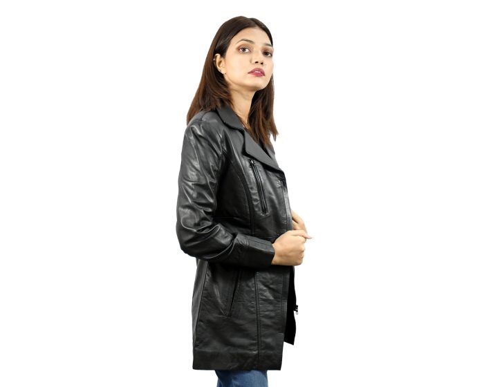 JL-02-1-151 Jumbo Leather Fashion WoMen Coat #leatherjacket #leather #fashion #jacket #leatherpants #leatherjackets #leatherfashion (3)