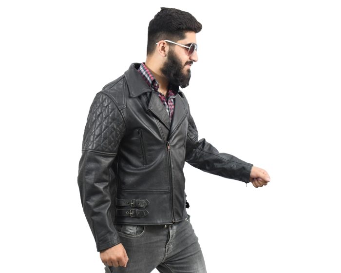 JL-028-43 Jumbo Leather MotorBike Jacket #wintercollection #winterfashion #winterclothing #puff #pufferjacket #motorbikejacket #moto (3)