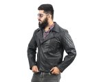 JL-028-43 Jumbo Leather MotorBike Jacket #wintercollection #winterfashion #winterclothing #puff #pufferjacket #motorbikejacket #moto (4)