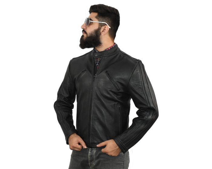 JL-029-44 Jumbo Leather MotorBike Jacket #wintercollection #winterfashion #winterclothing #puff #pufferjacket #motorbikejacket #mot (5)