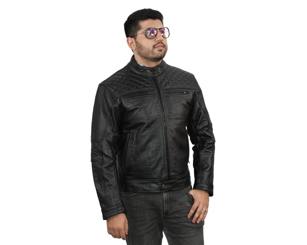 JL-034-49 Jumbo Leather MotorBike Jacket #wintercollection #winterfashion #winterclothing #puff #pufferjacket #motorbikejacket #moto (1)