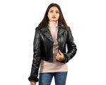 JL-05-136 Jumbo Leather WoMen Jacket Jacket#leatherjacket #leather #fashion #casualwear #womenfashion #bikerjacket#style#fashionwear#dow (3)