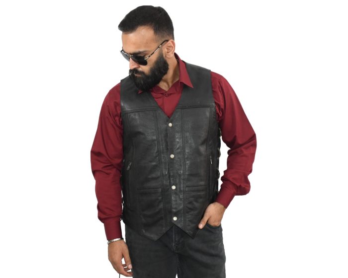 JL-2612-205 Jumbo Leather WaistCoat (4)