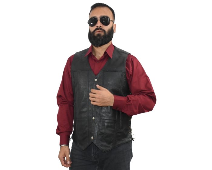 JL-2612-205 Jumbo Leather WaistCoat (5)