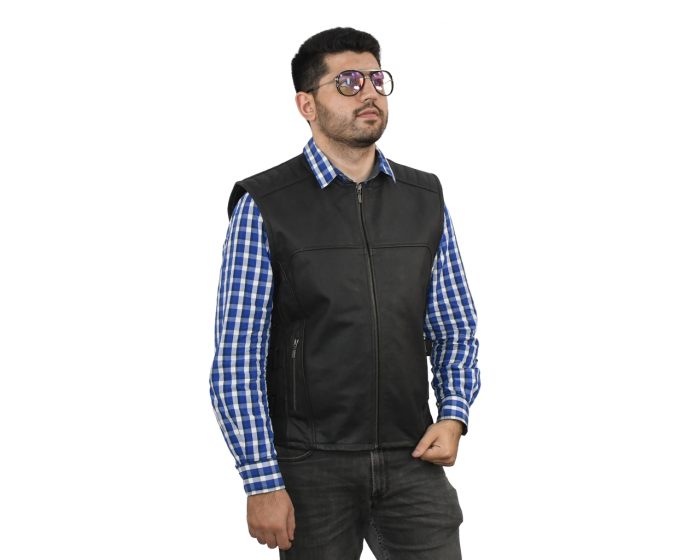 JL-2615-210 Jumbo Leather WaistCoat (1)