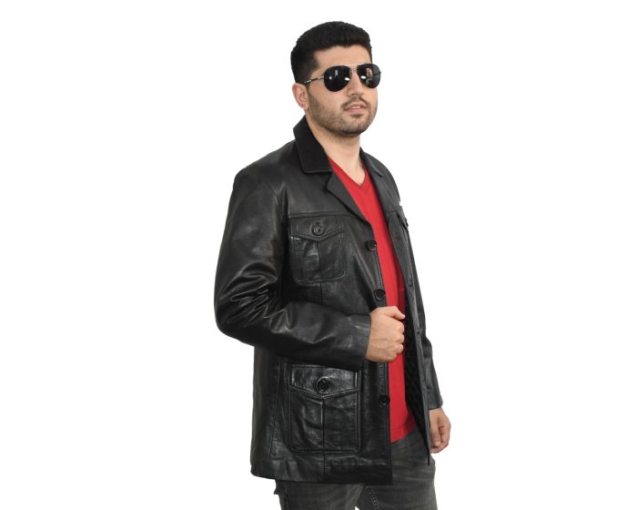 JL-4350-175 Jumbo Leather Fashion Men Coat #leatherjacket #leather #fashion #jacket #leatherpants #leatherjackets #leatherfashion (5)