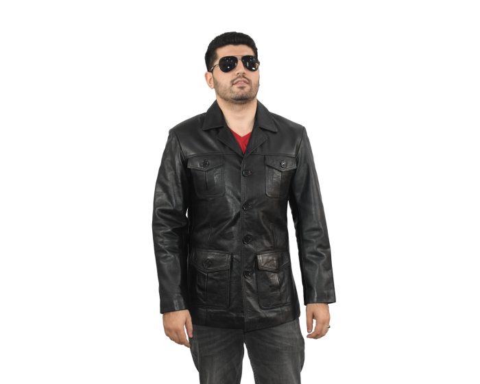 JL-4350-175 Jumbo Leather Fashion Men Coat #leatherjacket #leather #fashion #jacket #leatherpants #leatherjackets #leatherfashion (7)