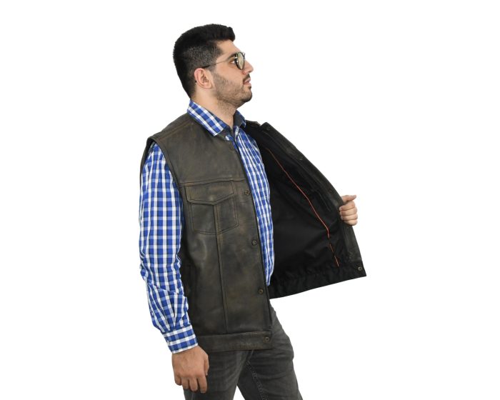 JL-680-203 Antique Jumbo Leather WaistCoat (8)