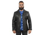 JL-JB1009-176 Jumbo Leather Fashion Men Coat #leatherjacket #leather #fashion #jacket #leatherpants #leatherjackets #leatherfashion (1