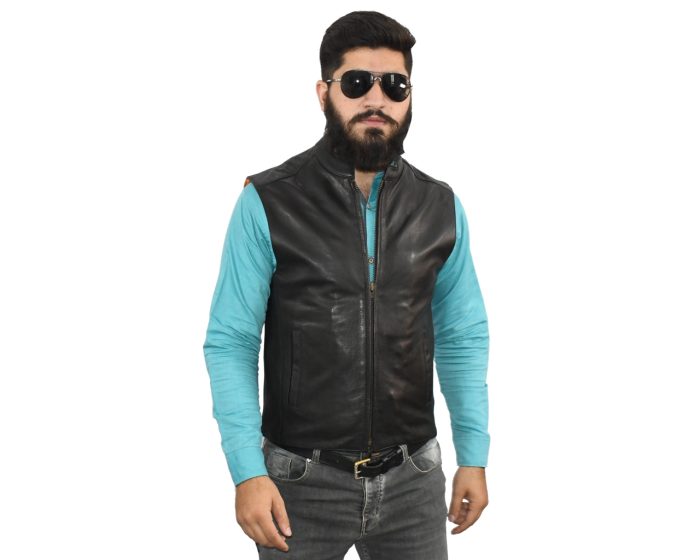 JL-K2644-209 Jumbo Leather WaistCoat (2)