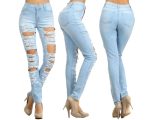 JL-6053 Denim Jeans For WoMen Jumbo Leathers (5)